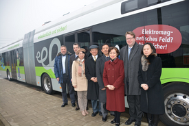 Hoher Besuch aus Taiwans Hauptstadt: Botschafterin Frau Agnes Hwa-Yue Chen (3. von rechts mit MdB Carsten Müller, 2. von rechts) und Delegation