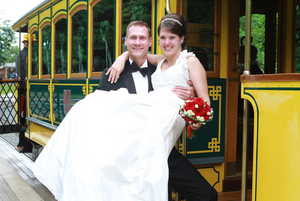 Beliebt: Trauung in der Oldie-Tram 103